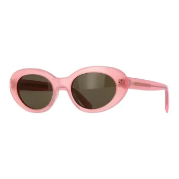 CELINE Acetate Cat Eye Sunglasses Women's Pink
