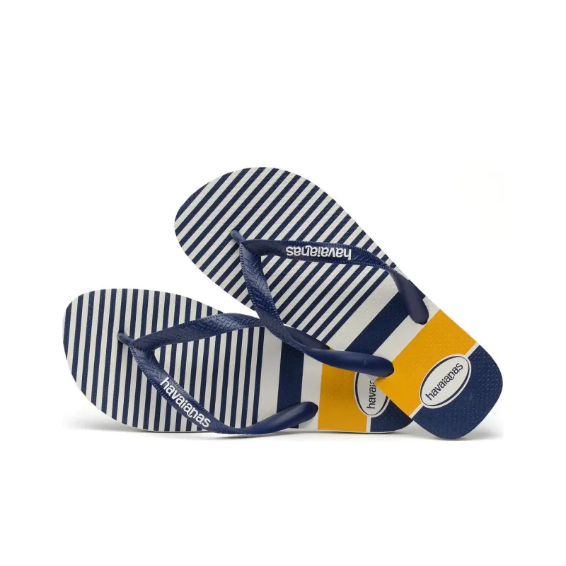 Havaianas HAVIANA Nautical II Stylish Sandals Unisex Blue White-3