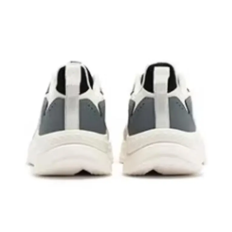 361° Cushioning Wear-Resistant Low-Top Running Shoes Men's Feather White Float Stone-4