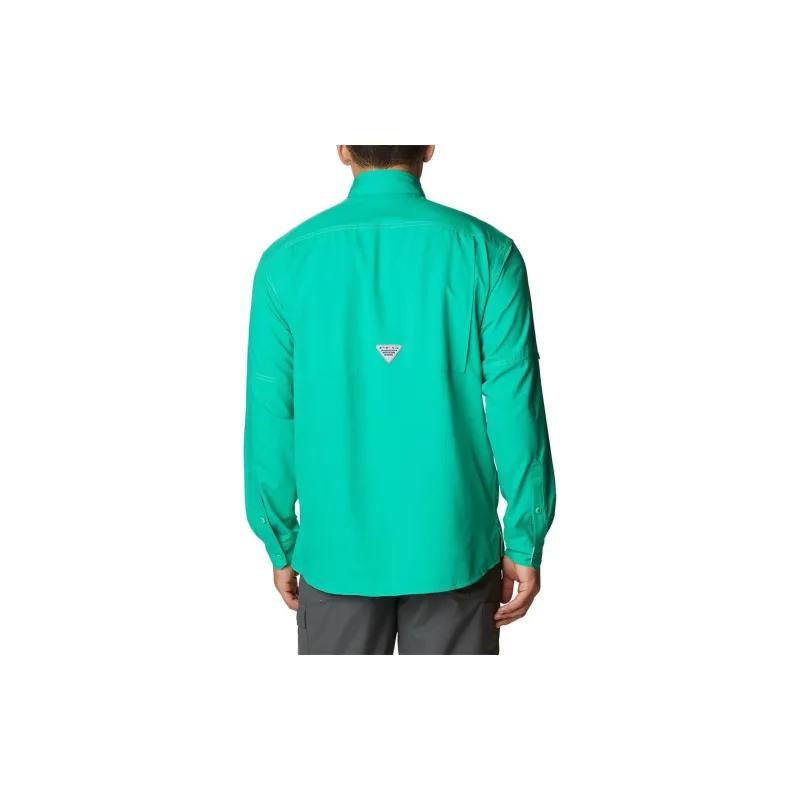 Columbia PFG Low Drag Offshore Shirt Men's Green-1