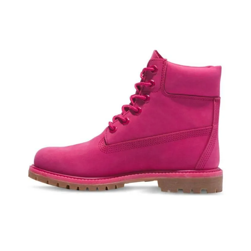 Timberland 50th Anniversary Edition Premium 6 Inch Waterproof Boot 'Dark Pink Nubuck' Women's-0
