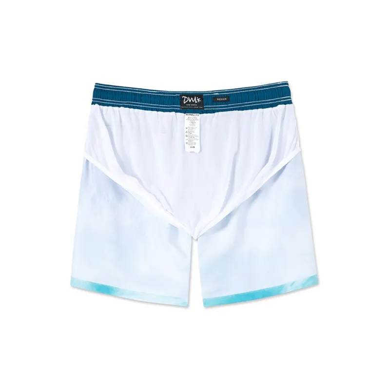 DUNKELVOLK Beach Shorts Men's Sky Blue Summer Surfing Shorts-2