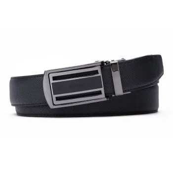 PEDRO Automatic Buckle Cow Leather Leather Belts Men's Black