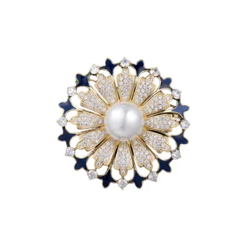Lan Ying Pearl Brooches Women's