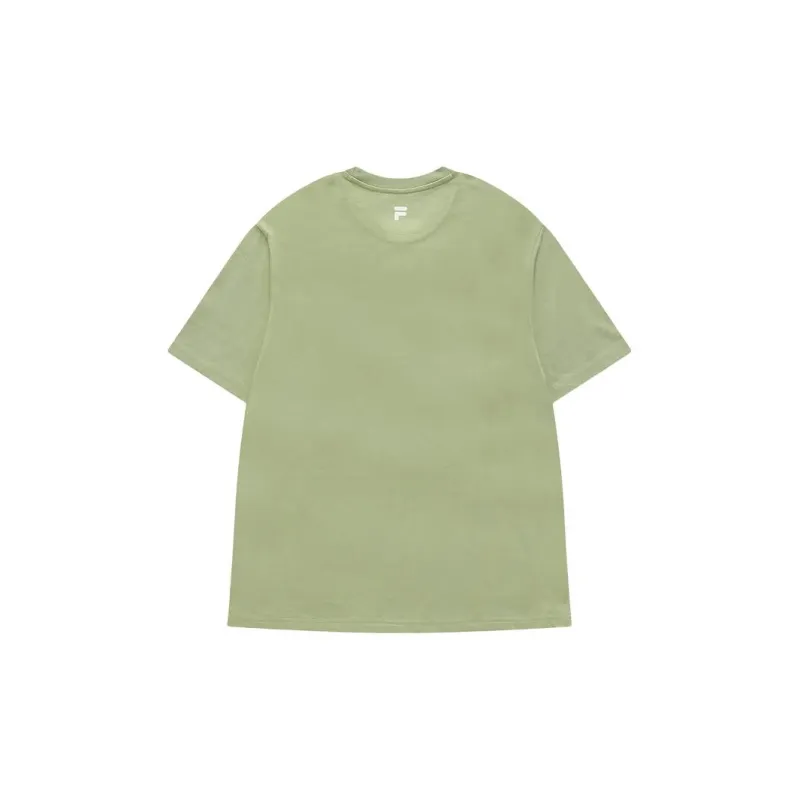 FILA FUSION T Shirt Unisex Cream Fruit Green-1