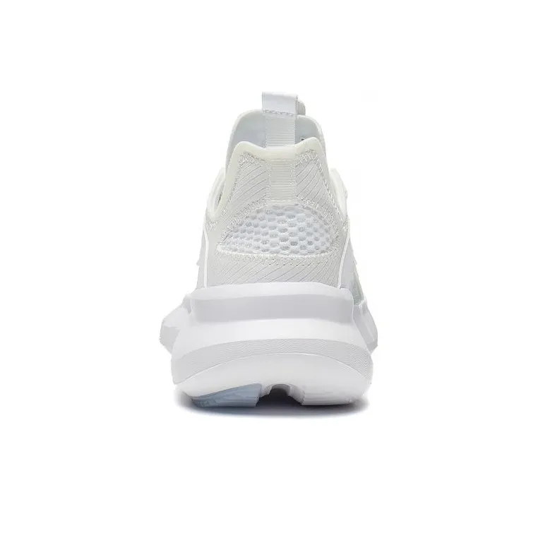 LiNing Enlightenment 2.3 Lite Low Top Vintage Basketball Shoes Women's White-4