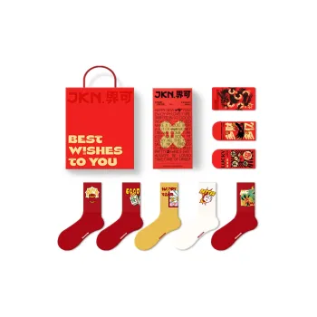 JKN Unisex Mid-Calf Socks