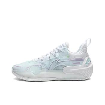 LiNing YuShuai 16 V2 Wear resistant And Lightweight Low Top Basketball Shoes Men's White