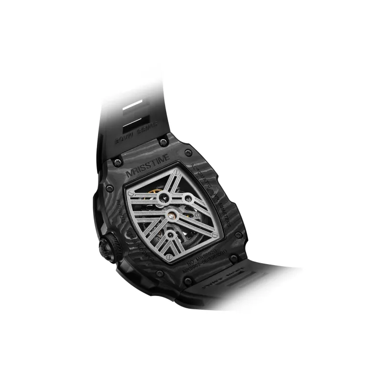MRISSTIME Automatic Mechanical Movement Men's Watches Watch Black Dial MR9002-1