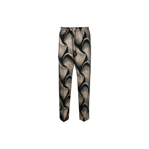 DRIES VAN NOTEN Drawstring Jacquard Trousers