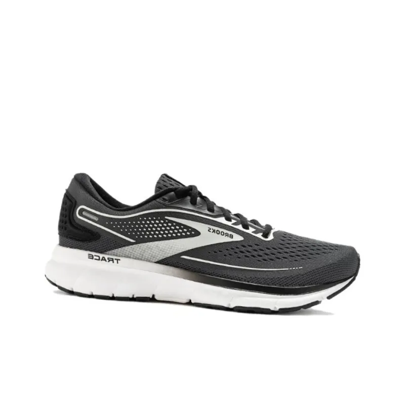 Brooks Trace 2 Anti Slip Wear Resistant Low Top Casual Running Shoes Women's Black Silver-1