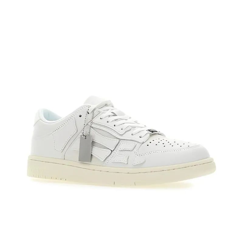 AMIRI Skel-top Leather Low-top Sneakers-2