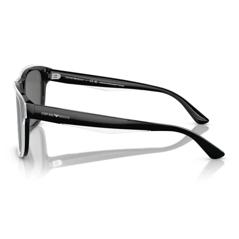 EMPORIO ARMANI Square Frame Sunglasses-2