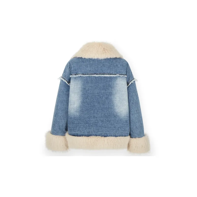 NOTAWEAR Denim Jacket Women's Belgian Blue-1