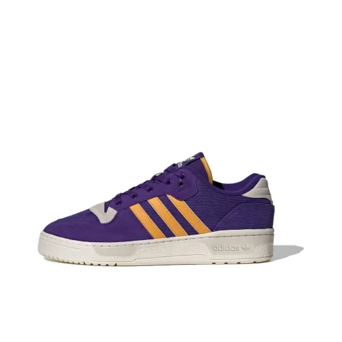 adidas originals Rivalry Low Collegiate Purple Preloved Yellow