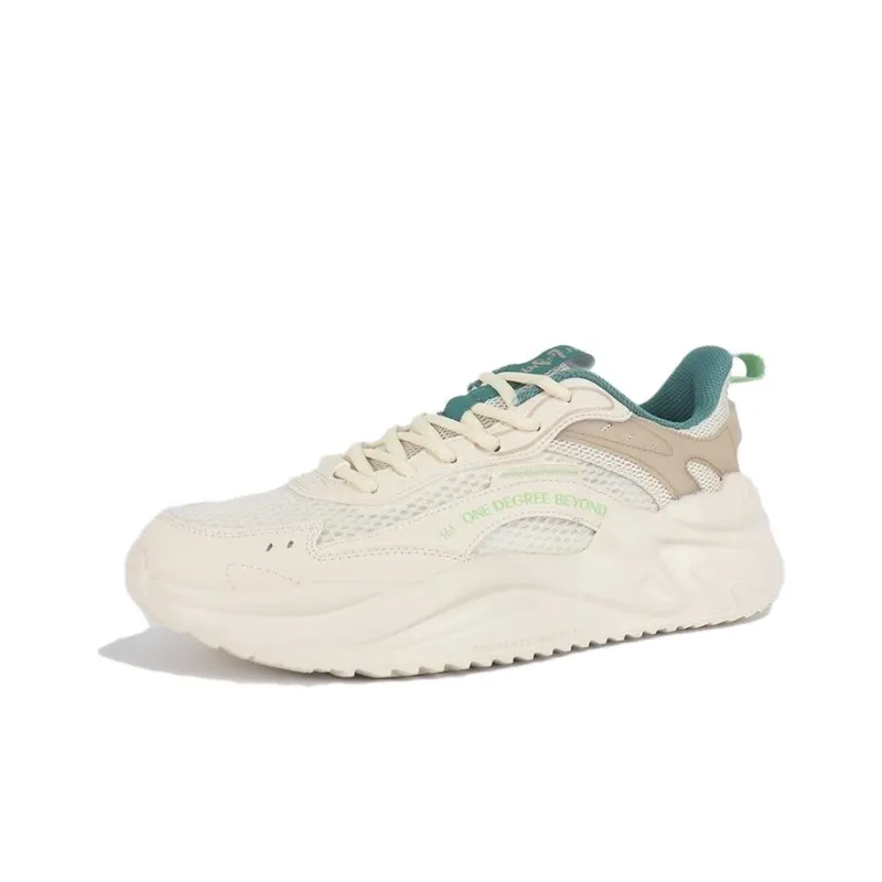 361° Cushioning Wear-Resistant Low-Top Casual Shoes Men's Sago/Star Cloud Cyan-1