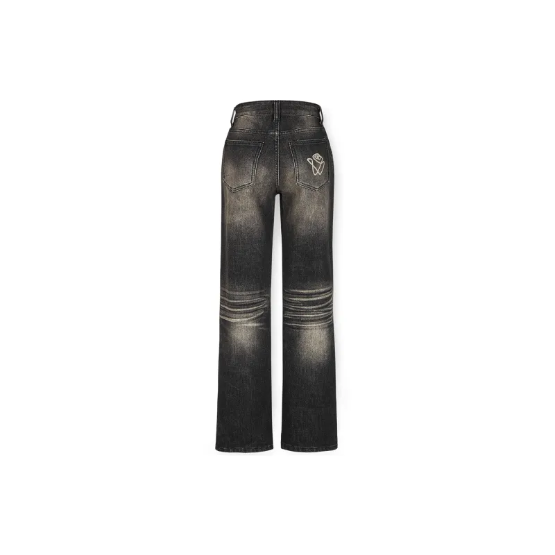 NOTAWEAR Jeans Women's Yuan Cyan Black-1
