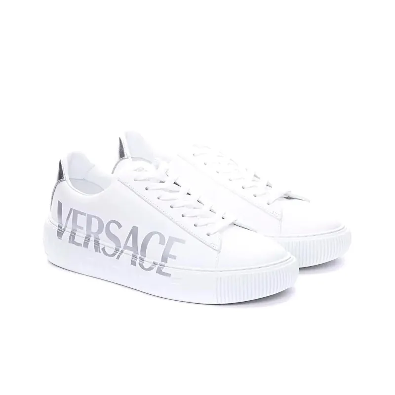 VERSACE La Greca Logo-print Sneakers-3