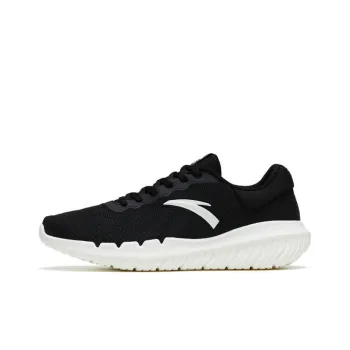 Anta Variety Training Collection Anti Slip Wear Resistant Low Top Training Shoes Men's Black White