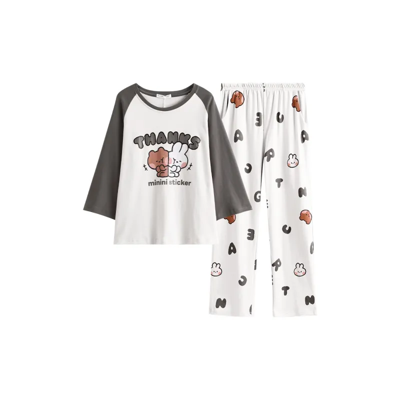 FENTENG Women's Pajama Sets-4
