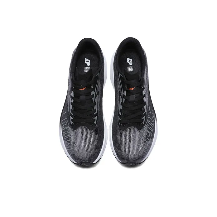 LPMX Breathable Low Top Running Shoes Men's Black-3