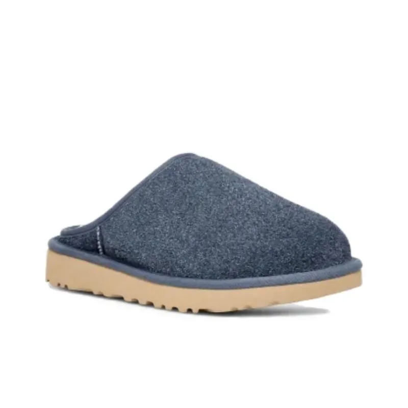 UGG Classic Slip On Shaggy Suede Slipper Night At Sea-2