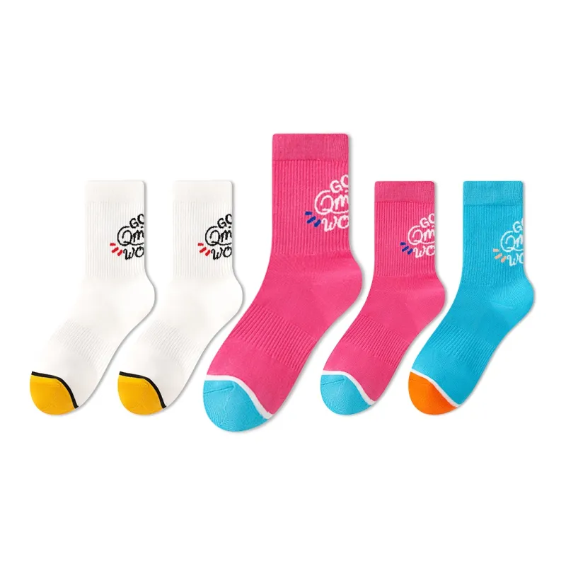 SALOATO Knee High Socks Unisex 5 Pack-4
