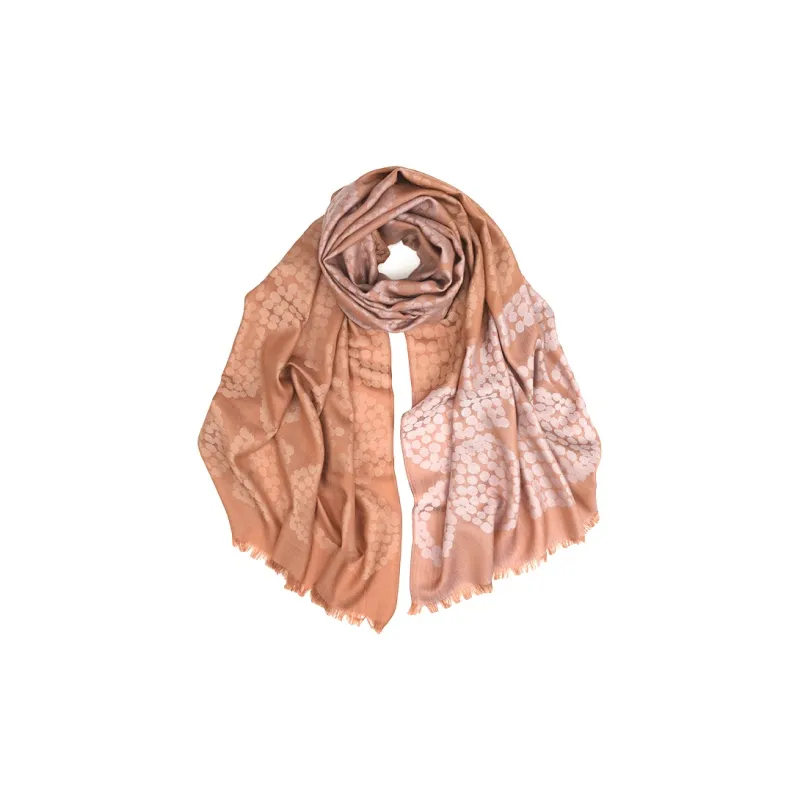MARJAKURKI Red Scarf Atmosphere Warm Surprise Greeting Card Elegance Unisex-4