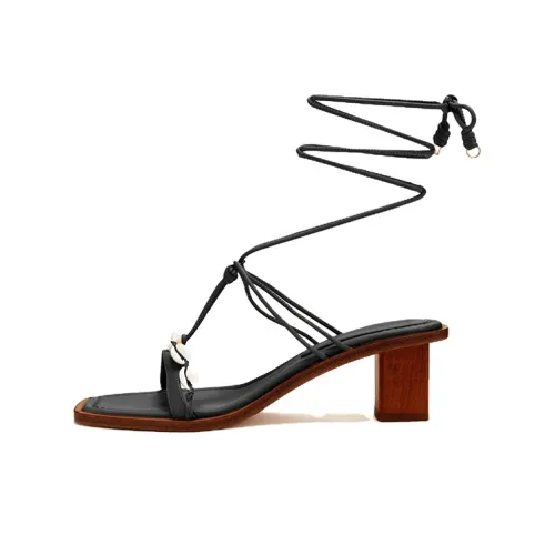 Ulla Johnson Nicolette Shell 90mm Leather Sandals