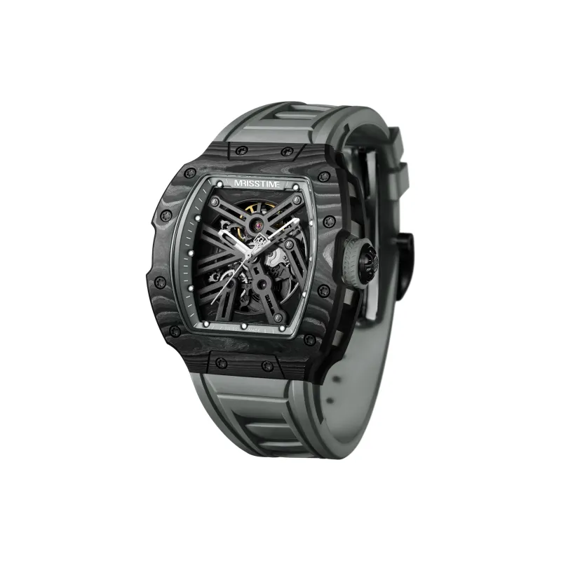 MRISSTIME Automatic Mechanical Movement Men's Watches Watch Black Dial MR9002-5
