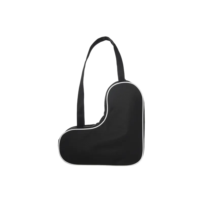 Emis Polyester Heart Shaped Bag Handbag, Shoulder Bag Regular Women's Black-2