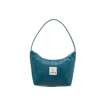 Emis Polyurethane One Shoulder Handbags Regular Women's Turquoise