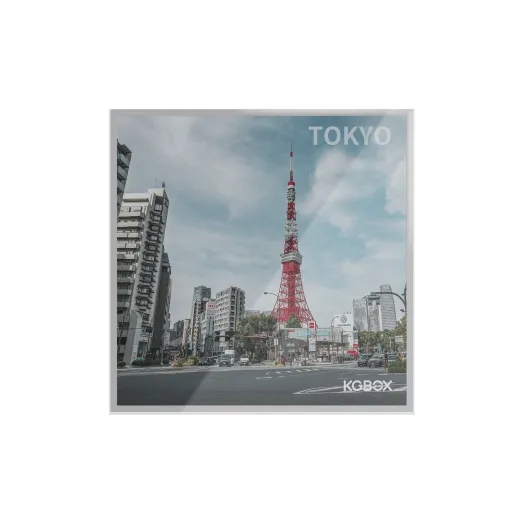 KGBOX Building Block City Skyline Acrylic One Piece Storage Picture Frame Transparent Display Case Model Accessories-10
