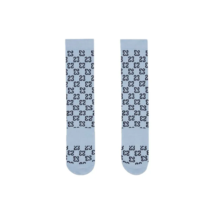 Jordan Everyday Essentials Mid Calf Socks Unisex 1 Pack Blue-2