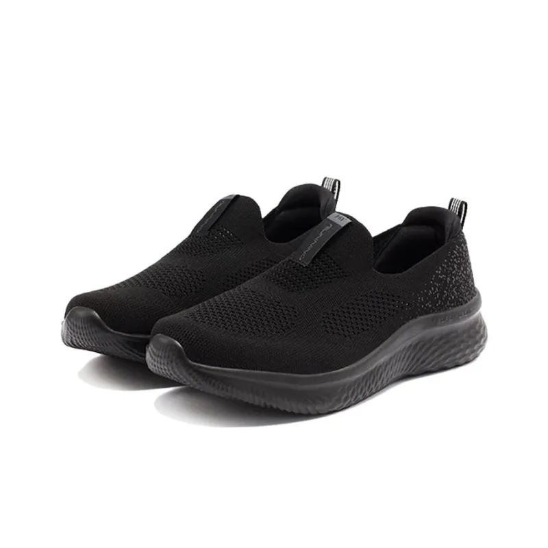 361° Breathable And Sweat-absorbent Low-Top Running Shoes Men's Black-2