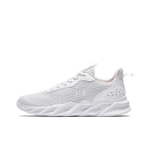 361° Running Shoes Women's Low-Top 361° White/Transparent Pink