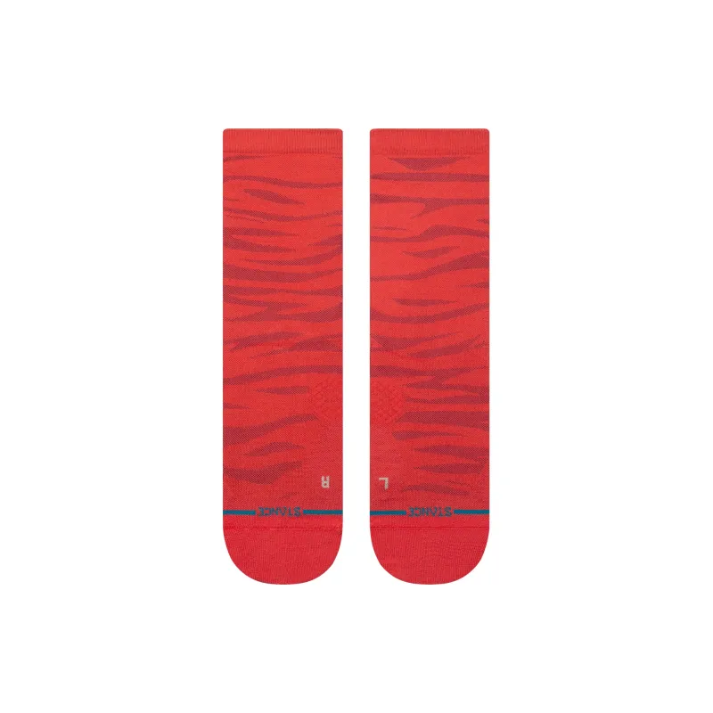 Stance Mid Calf Socks Unisex Red-1