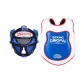 Face Masks Thickened Protective Gear White and Blue Two-Piece Set