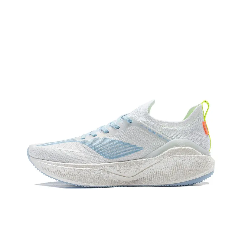 LiNing YueYing 3.0 Pro Cushioning Low Top Casual Running Shoes Women's Standard White-0