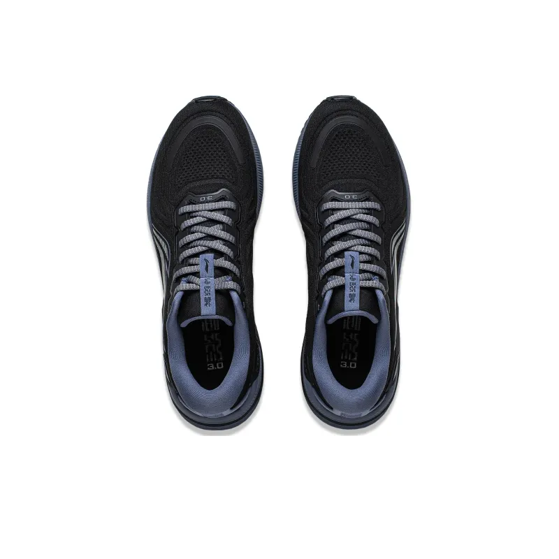 LiNing YueYing 3.0 Cushioning Low Top Sprint Running Shoes Men's Black-3