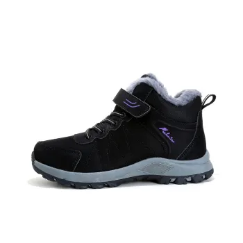 Mulinsen Outdoor Shoes Women's Low Top Black/Purple