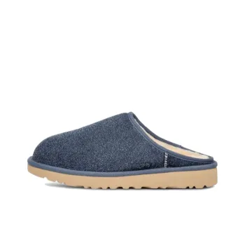 UGG Classic Slip On Shaggy Suede Slipper Night At Sea