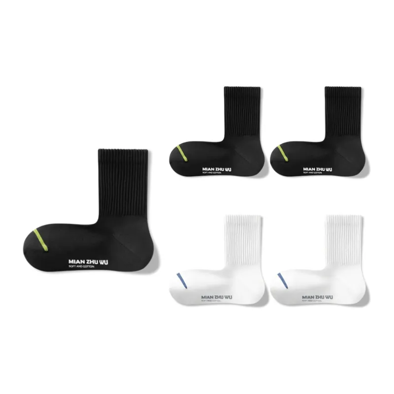 B&C.Room Mid Calf Socks Men's 5 Pack-7