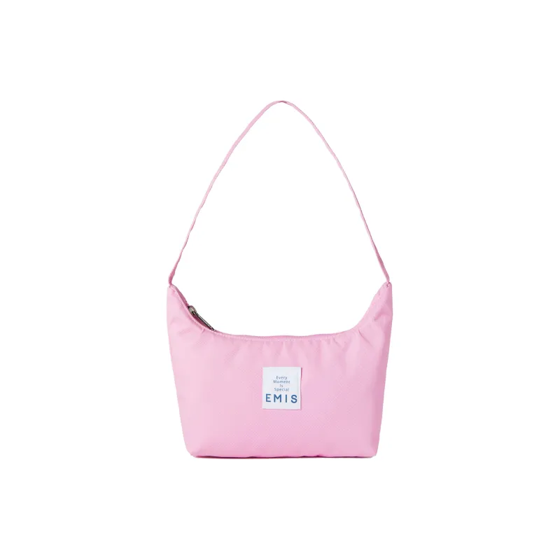 Emis Polyester Hobo Bag, Handbag, Shoulder Bag Regular Unisex Pink-0
