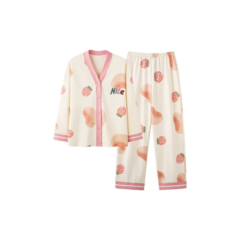 Pretty lady Women's Pajama Sets-0