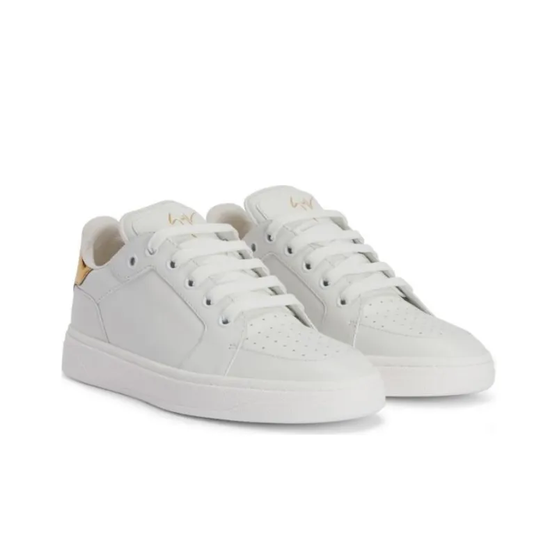 Giuseppe Zanotti Gz94 Metallic panel Leather Sneakers Women's-2