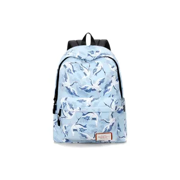 Bansusu Polyester With PU Backpack Large Size Women's Thousand Paper Cranes