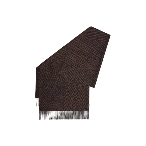 LOEWE Knit Scarves Women's Dark Brown
