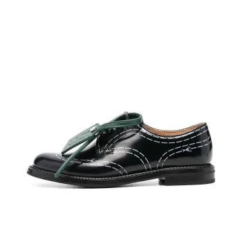 Church's Shannon x OFF-WHITE Casual Shoes Men's Black