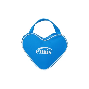 Emis Polyester Heart Shaped Bag, One Shoulder Handbag Regular Women's Blue